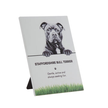 PET PLAQUE - Staffordshire Bull Terrier