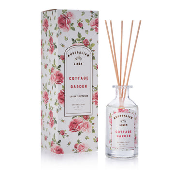 Australian Linen Cottage Garden 180ml  Diffuser