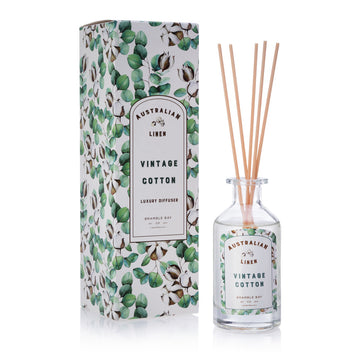 Australian Linen Vintage Cotton 180ml  Diffuser