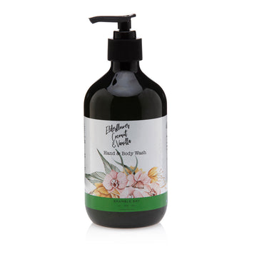 Hand & Body Wash 500ml Elderflower, Coconut & Vanilla