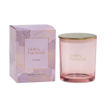 Violet & Patchouli Candle