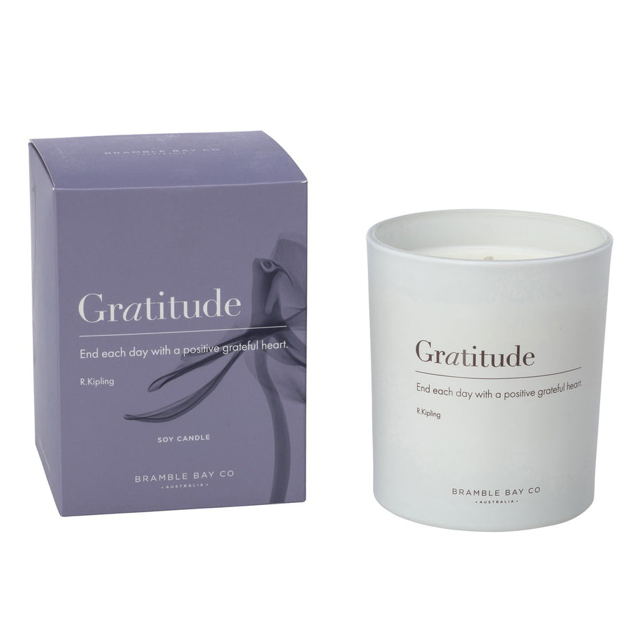 Inspirations Gratitude Candle