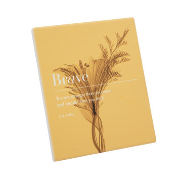 Inspirations Brave Plaque