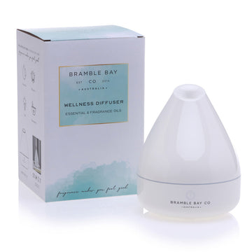 White Wellness Ultrasonic Diffuser (Strip Light)